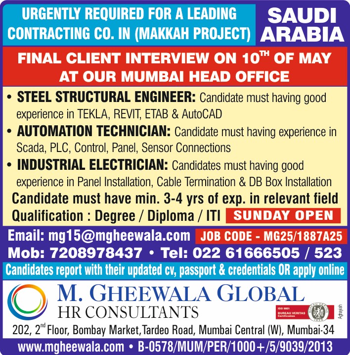 Best International Job Consultants Mumbai, India | M Gheewala