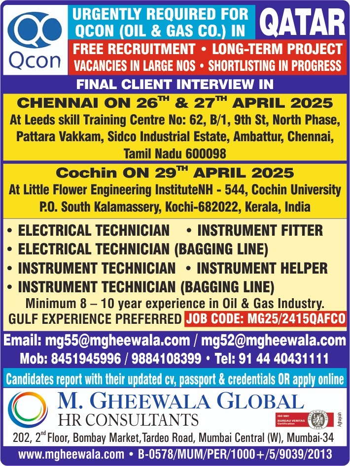 Best International Job Consultants Mumbai, India | M Gheewala