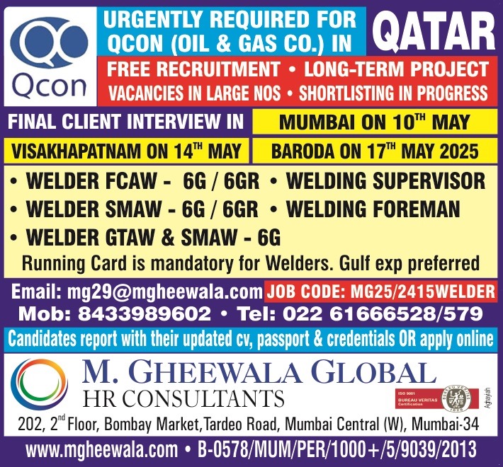 Best International Job Consultants Mumbai, India | M Gheewala