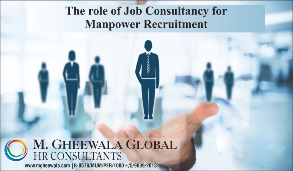 the role of job consultants for manpower recruitment